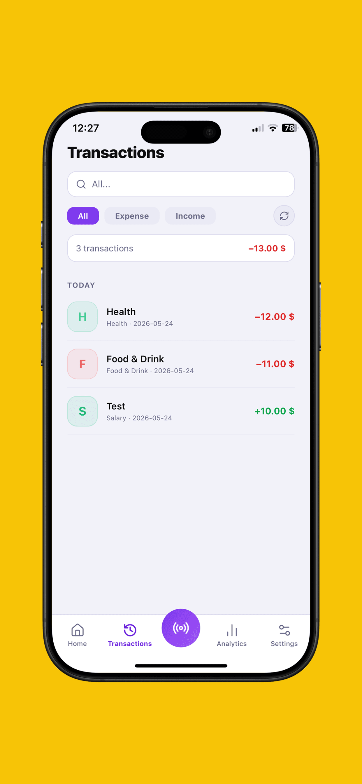 Wally app screenshot 7
